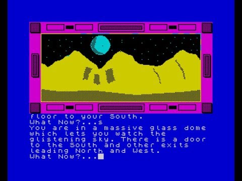 Countdown (Text Adventure) Walkthrough, ZX Spectrum