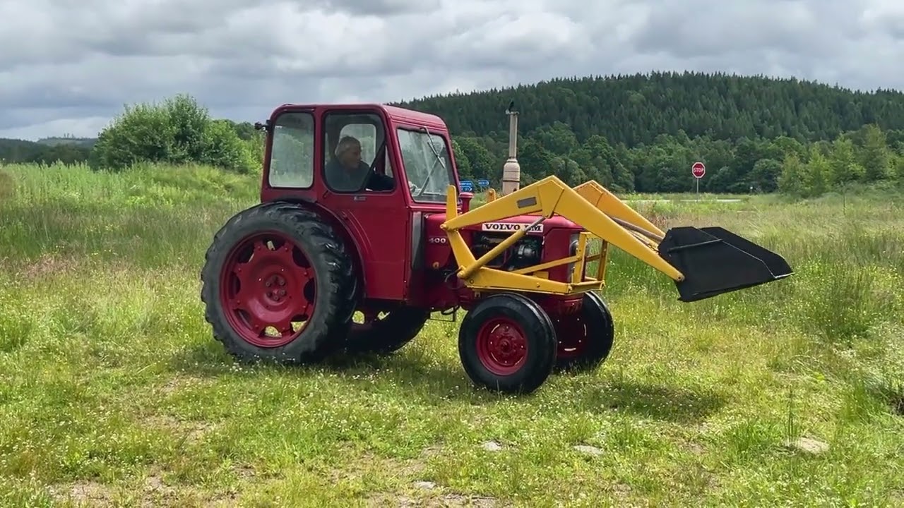 Veterantraktor BOLINDER MUNKTELL VOLVO