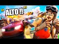 TROLLEO con los CARROS DE FORTNITE (LO REGAÑAN) 😂👌🏼