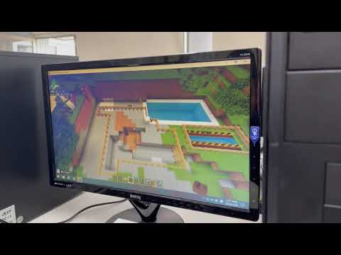育才國小 王O Minecraft教育版 人與熊貓共同生存的世界
