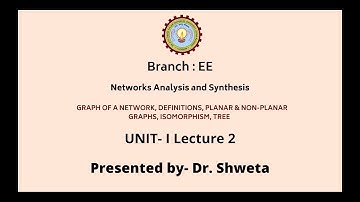 Networks Analysis & Synthesis | AKTU Digital Education