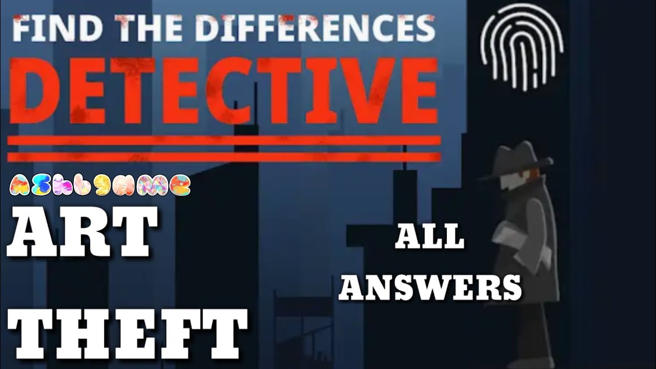 Find The Differences The Detective ART THEFT Level 110 All