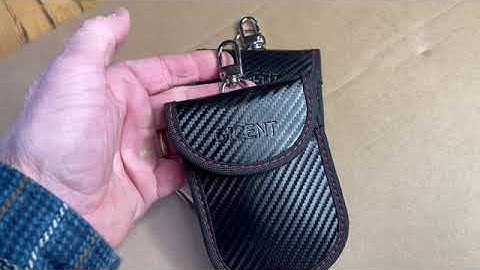 Unboxing and Review Faraday Bag for Automobile Key Fob | Showcasing and explanation of this Pouch