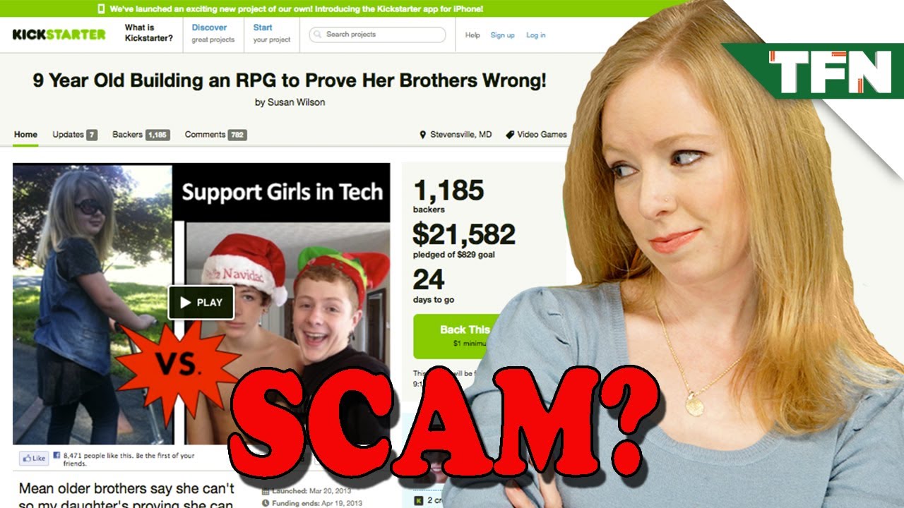 Rich Mom Scams Kickstarter? - YouTube