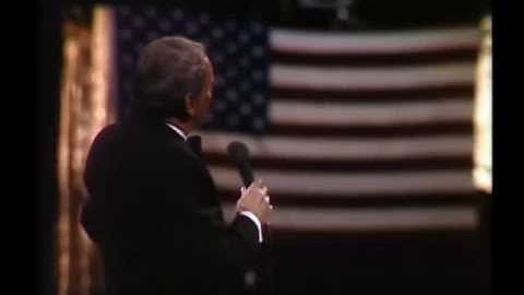 Frank Sinatra   The House I Live In that is America to Me  1974 Madison Square Garden