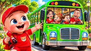 Islamic Wheels on the Bus Song for Kids | Allahu Akbar, Bismillah Nasheed | #islamiccartoon #kids