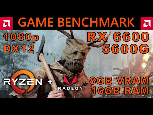 ATOMFALL Tested on AMD Ryzen 5 5600G + RX6600 | PC Game Benchmark