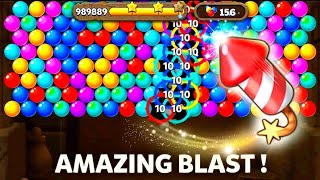 BUBBLE SHOOTER NEW GAMEPLAY LEVEL 365 TO 366 😳 / BUBBLE SHOOTER ANDROID GAMEPLAY #327