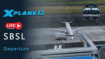 Real Airbus Pilot - SBSL Departure- #xplane12 #quest3 #virtualreality #vr