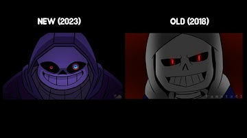 NEW (2023) vs OLD (2018) - DUSTTALE / Stronger Than You Animation