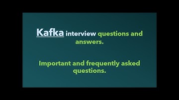 Very Important KAFKA Interview Questions and Answers|Big Data interview|Hadoop developer interview