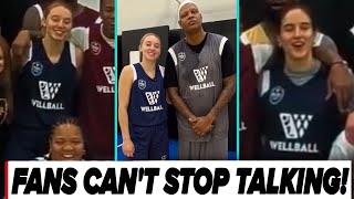 Paige Bueckers & Sonia Citron Shut Down Dallas at the Wellball VIP League Event 