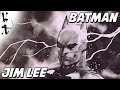 Jim Lee drawing Batman Arkham Origins