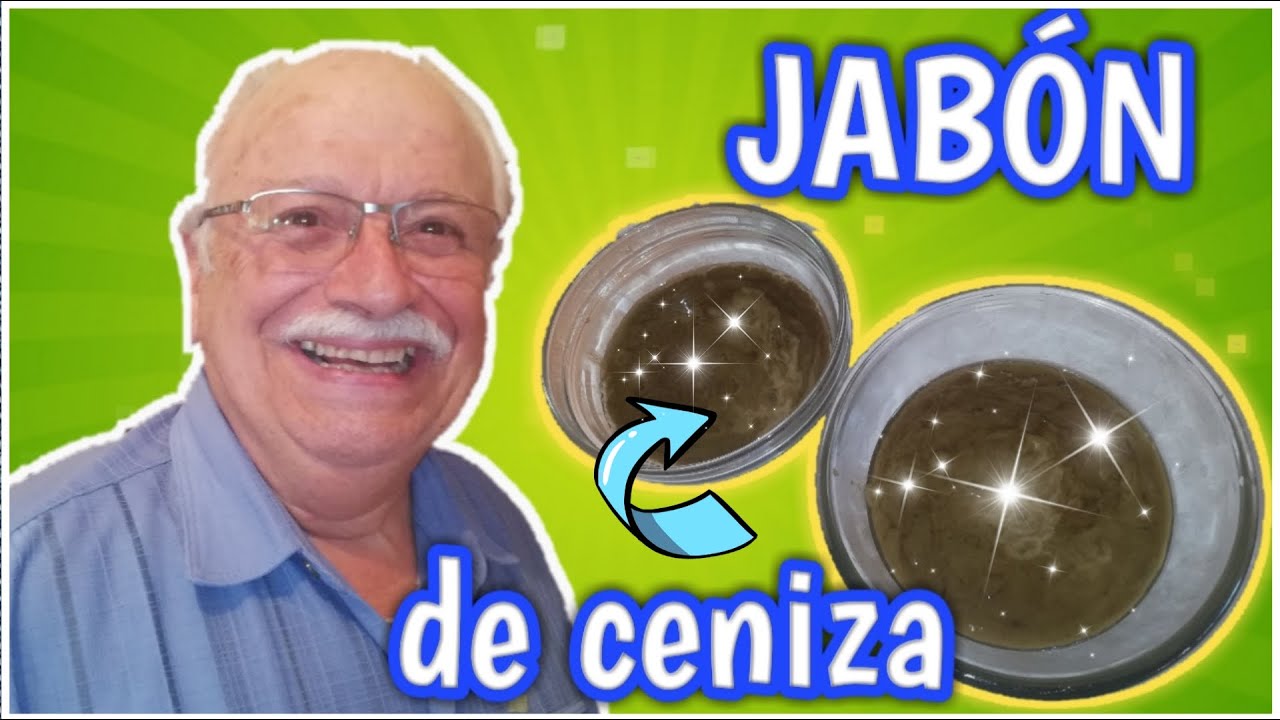 JABON CASERO DE CENIZA