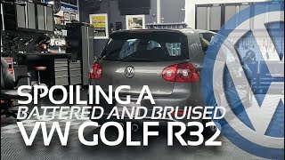 THIS GOLF R32 NEEDED LOVE | Complete Detail & EXO Coat Refresh of 2008 MK5 Golf R32 in United Grey