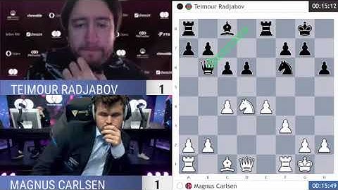 ROOK VS QUEEN!! Magnus Carlsen vs Teimour Radjabov || Chess Tour Finals 2021 - R7