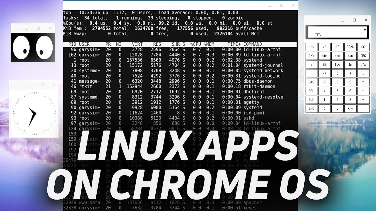 Run Linux Apps on your Chromebook - YouTube