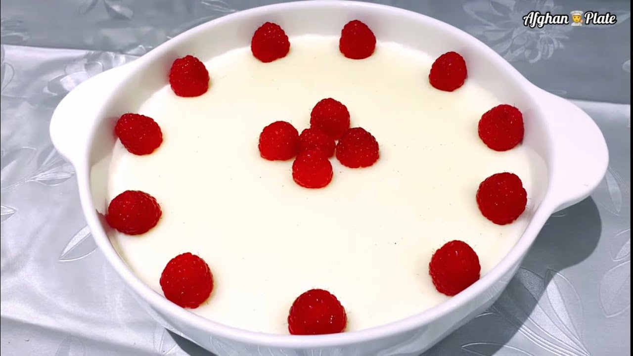 طرز تهیه فرنی با نشایسته جواری با طعم عالی - YouTube