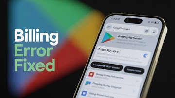 How To Fix Google Play Billing Error - step by step