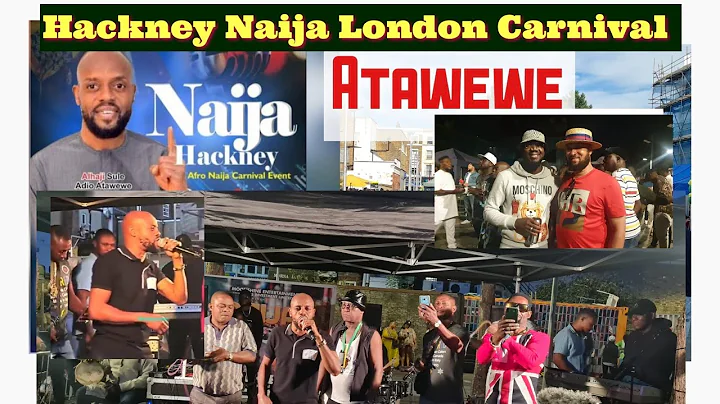 SULAIMON ADIO ATAWEWE blows hot In OPEN STREET of LONDON. THRILLS NIGERIANS @ Naija Hackney Carnival