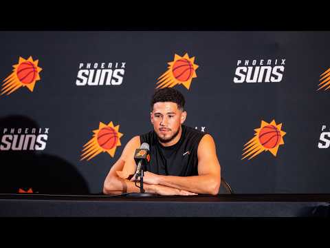 Devin Booker Media Day 2026 Press Availability