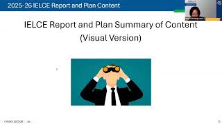 How to Complete the 2025-26 IELCE Report and Plan