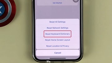 How to Reset Keyboard Dictionary on iPhone 13 Pro Max ios 15