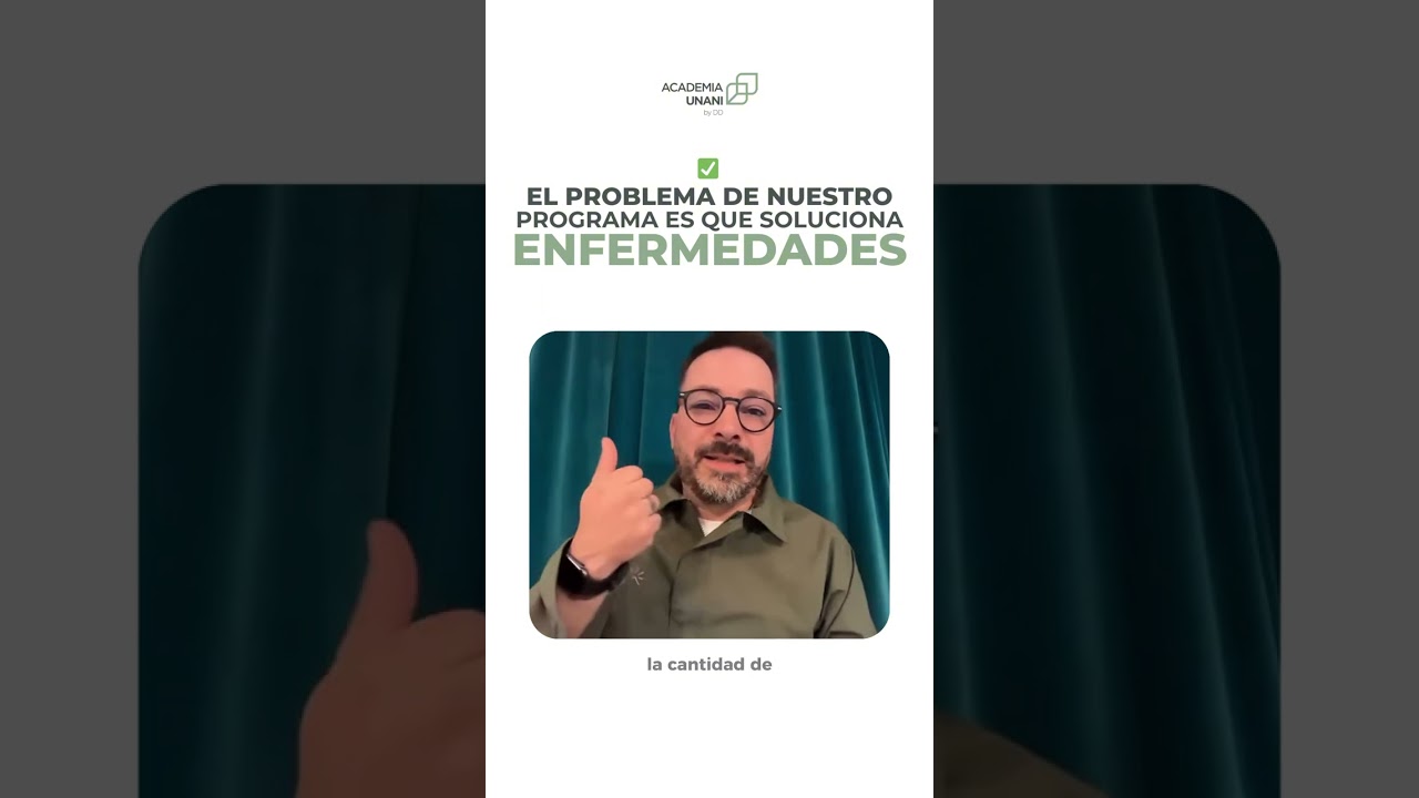 Nuestro programa PASO A PASO tiene un problema: Soluciona enfermedades