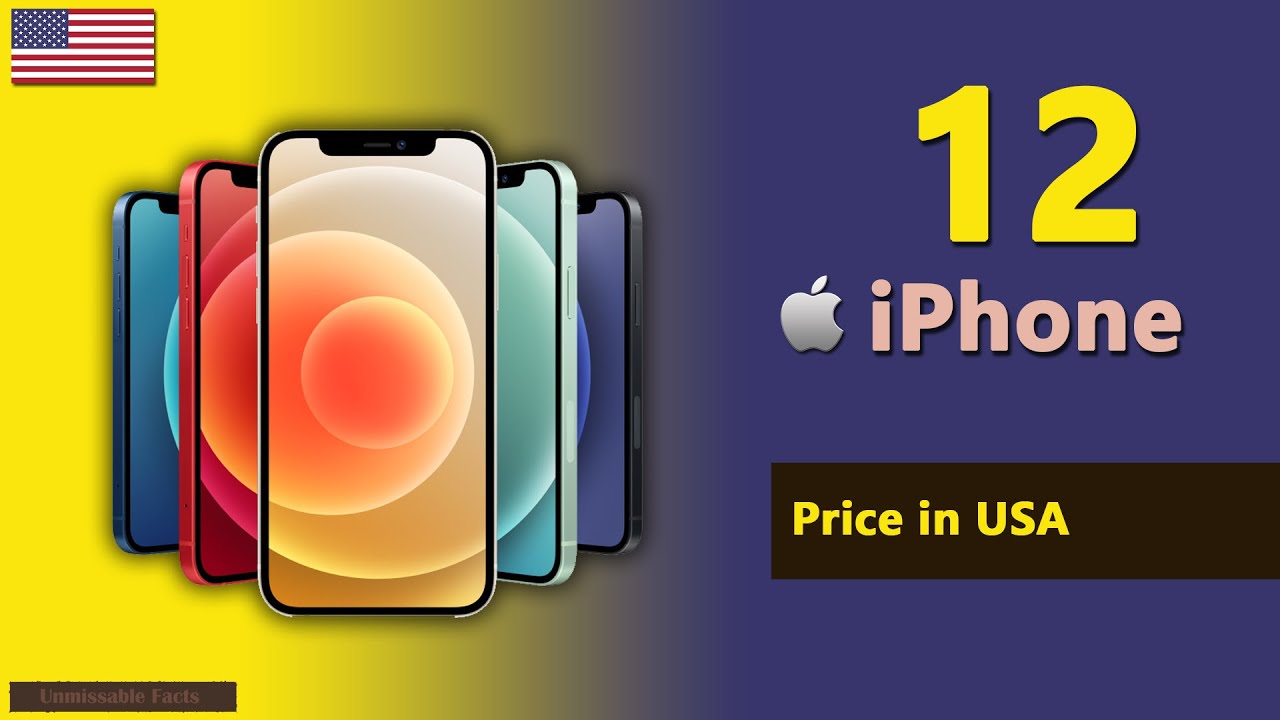 iPhone 12 price in USA YouTube