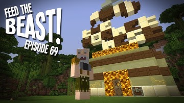 Feed The B-Team! Ep69 - "THE HORNET NEST! New Bee Minigame!" Feed The Beast Modpack