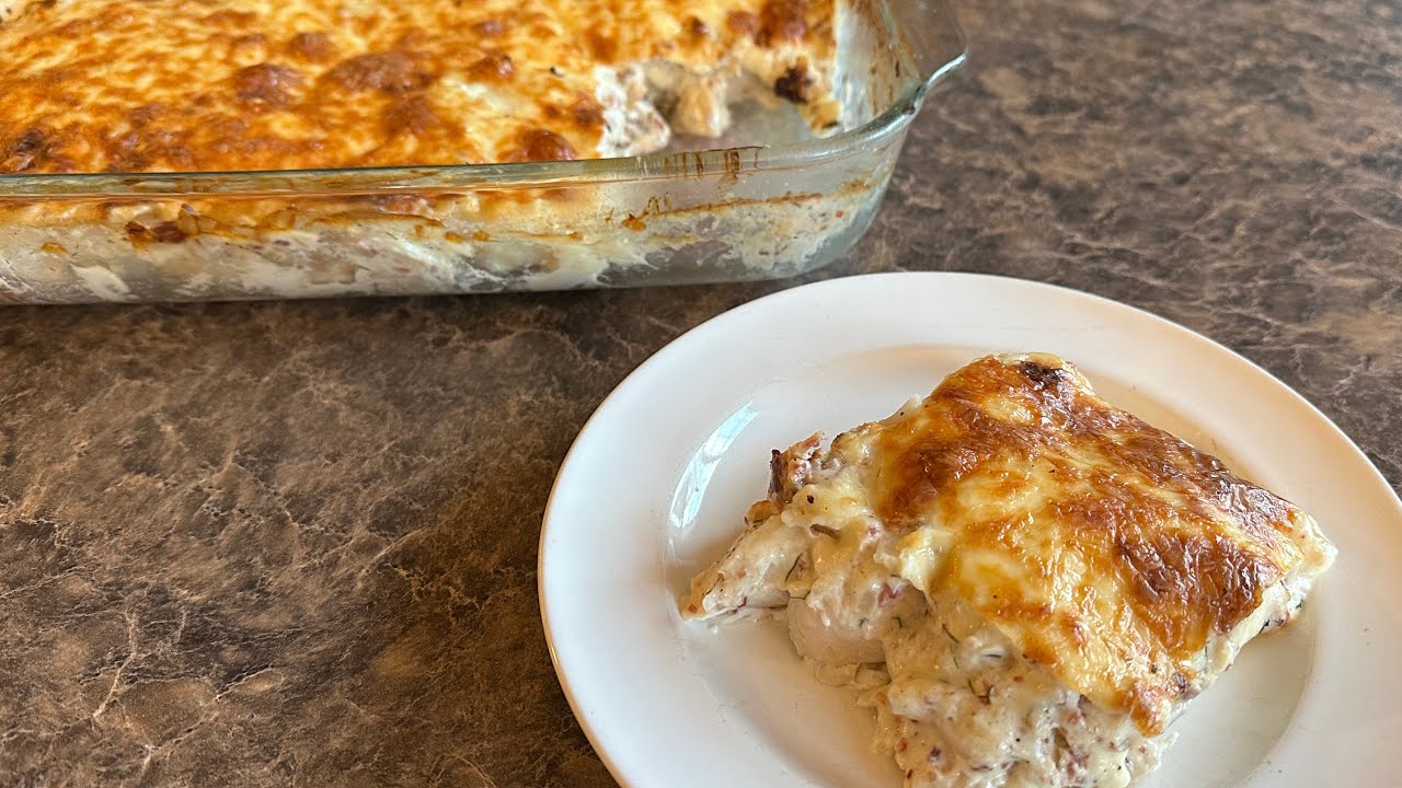 Easy Cheesy Crack Chicken Casserole Recipe [VIDEO] - S&SM