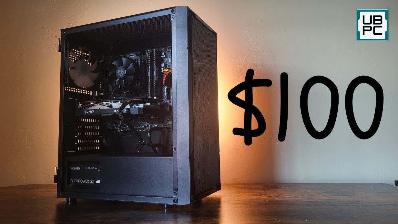 $100 Gaming PC Flip-Up | Episode 5 - YouTube
