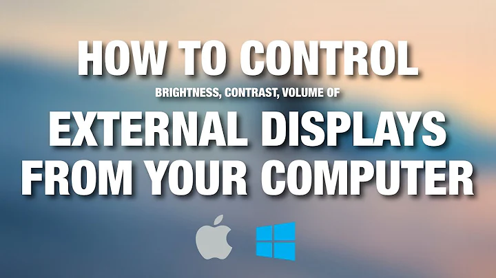 How to control external display brightness from Mac or Windows computer - DayDayNews