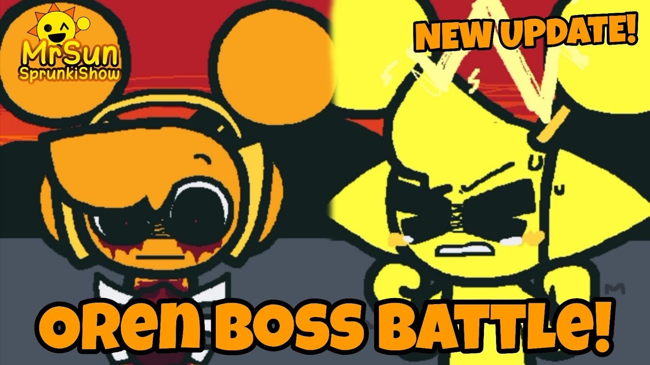 [OFFICIAL] HEAL INJURED SPRUNKIES - OREN BOSS BATTLE NEW UPDATE! [Who do you want to heal ?]