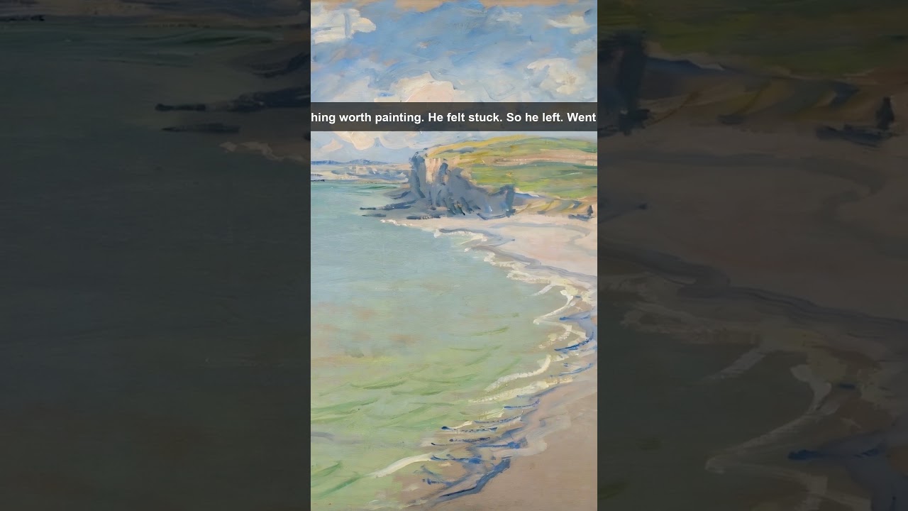 Monet hated the town he lived in