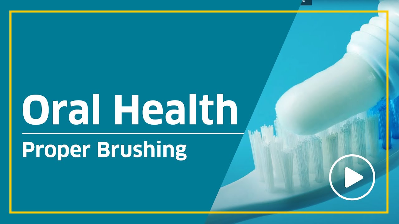 Oral Health campaign - Proper Brushing