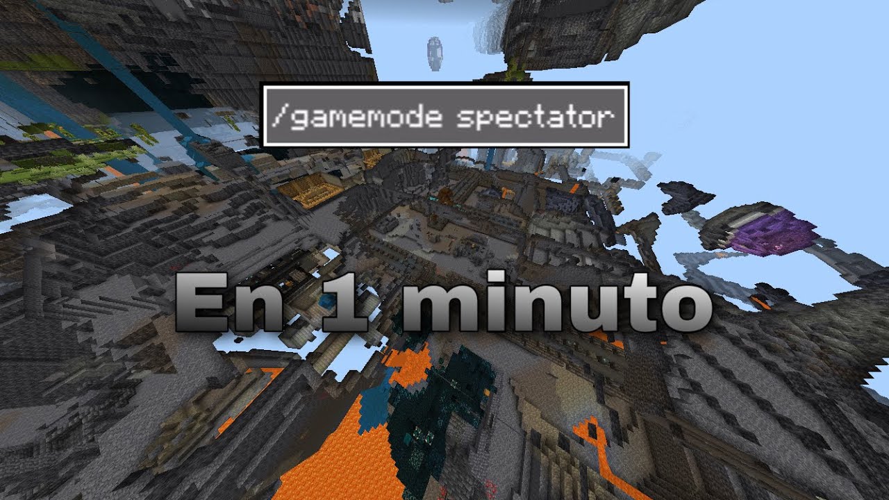 Como colocar el modo espectador en MinecraftPE - YouTube