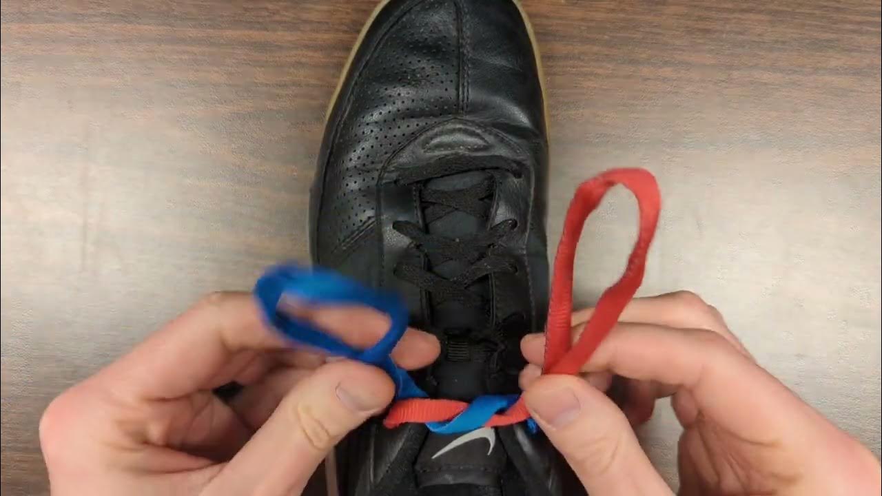 Tying Shoes Using The Bunny Ear Method YouTube