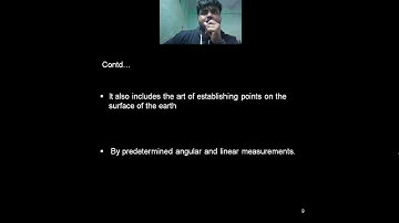 BASIC SURVEYING II CLASS-01 II 11-11-2020 II WAHEED MOHD II SRRS GPT SIRCILLA