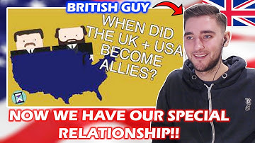British Guy Reacts to When Did Britain and America Stop Hating Each Other? (Animated Documentary)
