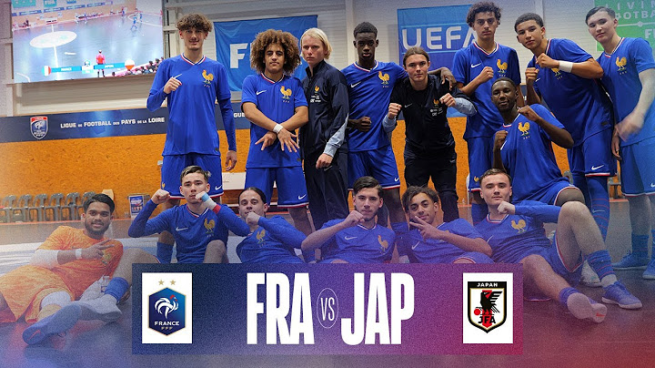 Résumé France 1-0 Japon U19 Futsal