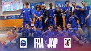 Résumé France 1-0 Japon U19 Futsal