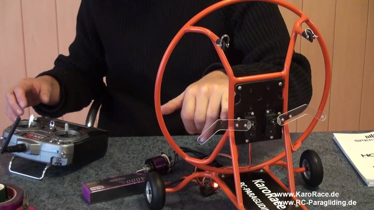 RCParaglider Trike building out of the box, Opale Paramodels YouTube