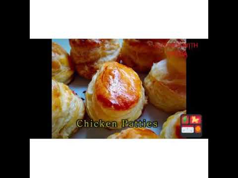 Chicken Patties / Chicken Puff Pastry  Recipe (kitchen With Syeda)