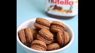 how to make nutella macarons