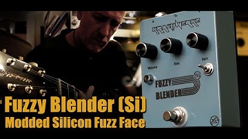 Stoner Guitar Fuzz Riff - Krachwerke Fuzzy Blender Fuzz modded silicon Fuzz Face clone