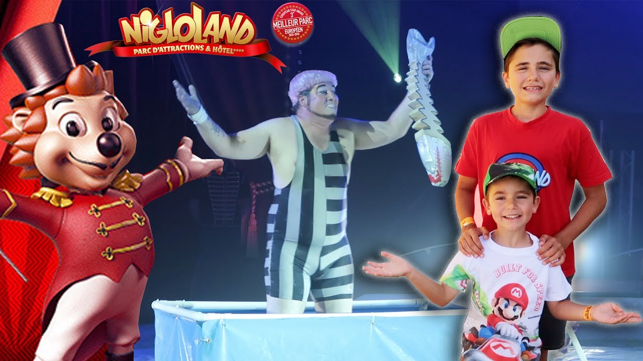 VLOG - CE CLOWN EST FOU ! Cirque Zavatta à Nigloland ! 🎪