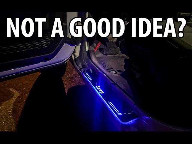 How To Install LED Door Sills from BLOOMCAR? [Easy-Self-Installation] 