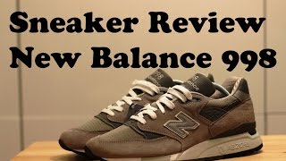 Sneaker Review: New Balance 998 Grey 