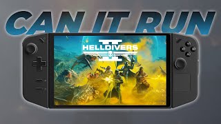 Helldivers 2 - Lenovo Legion Go (& more) Performance and Settings